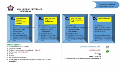 Informasi SMKN 1 Kemlagi